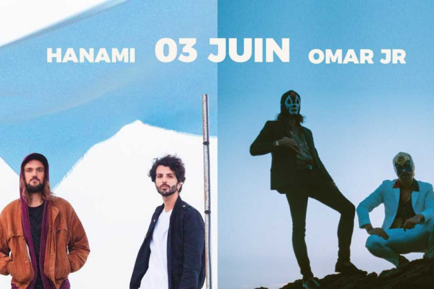 Hanami et Omar JR en concert au Pop Up du Label