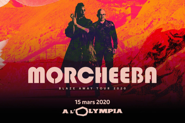 Morcheeba en concert à l'Olympia de Paris en mars 2020 