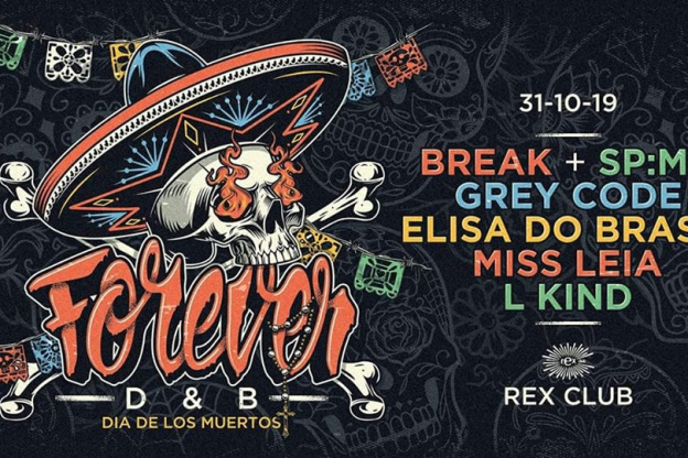 Forever DNB au Rex Club avec Break, Grey Code et Elisa Do Brasil 