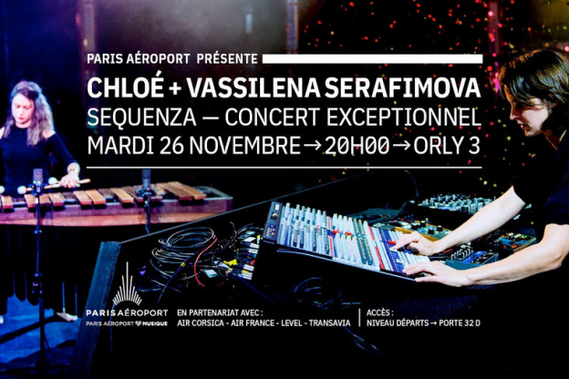 Chloé et Vassilena Serafimova en live à ORLY 3