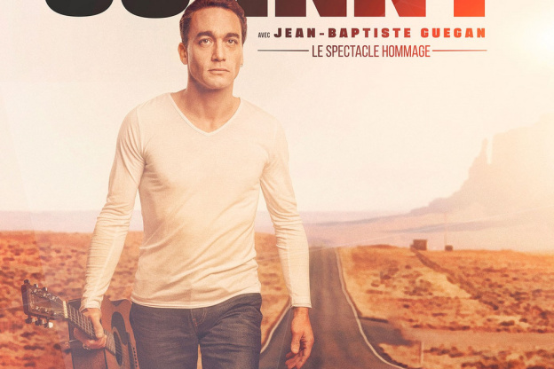 Jean-Baptsite Guégan, la voie de Johnny, en concert à l'AccorHotels Arena de Paris en 2020