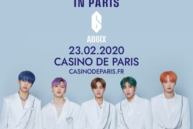 AB6IX en concert au Casino de Paris en février 2020