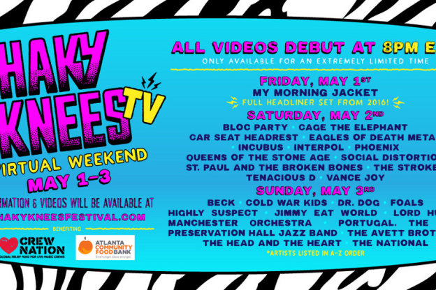 Shaky Knees Music Festival en mode virtuel : revivez les concerts de Tenacious D, Foals, The National...