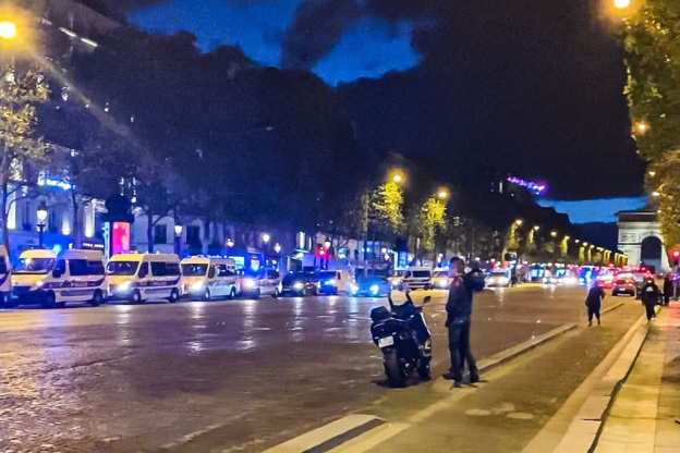 PSG-Bayern Munich : 148 interpellations après des heurts à Paris