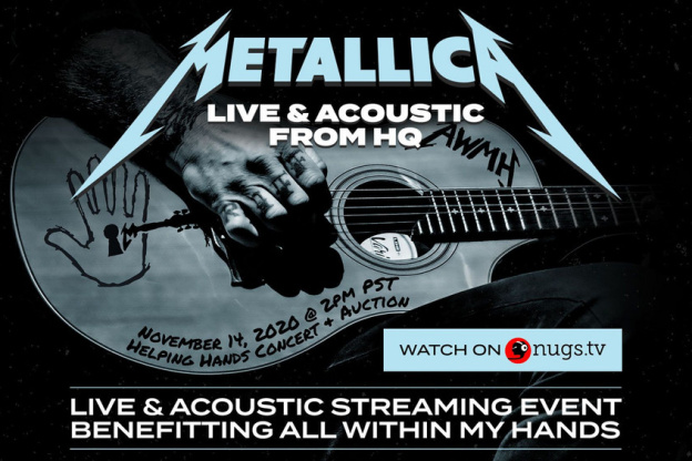 Metallica annonce un concert acoustique et solidaire en streaming mondial