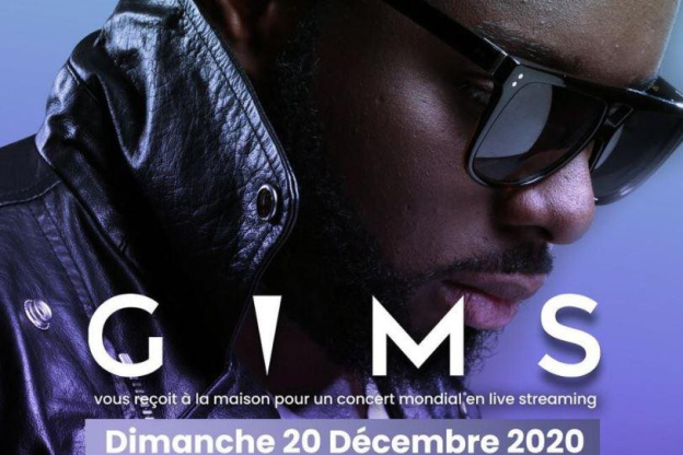 GIMS en concert virtuel sur la plateforme digitale "Gigson.live"