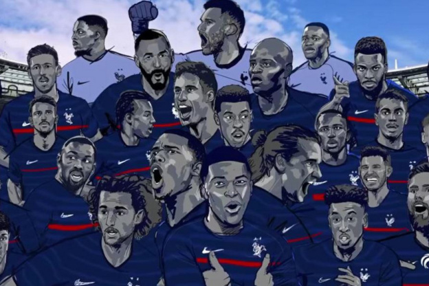 Youssoupha signe « Écris mon nom en bleu », l’hymne officiel de l’équipe de France pour l’Euro 2021