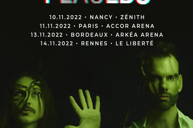 Placebo en concert à l'Accor Arena de Paris en novembre 2022