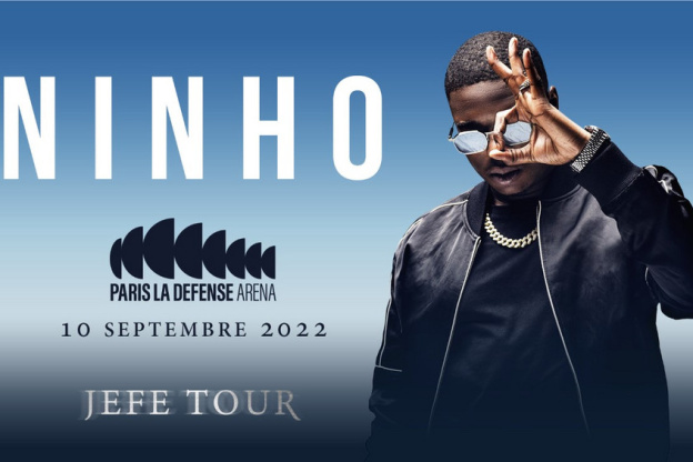 Ninho en concert à Paris La Défense Arena en septembre 2022