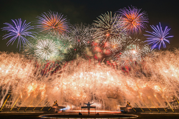 Michael Canitrot : revivez en vidéo son mix pour pour le grand feu d’artifice du Nouvel An