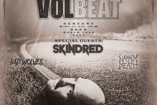 Volbeat en concert au Zénith de Paris en octobre 2022