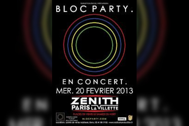 Bloc Party Zénnith de Paris 2013