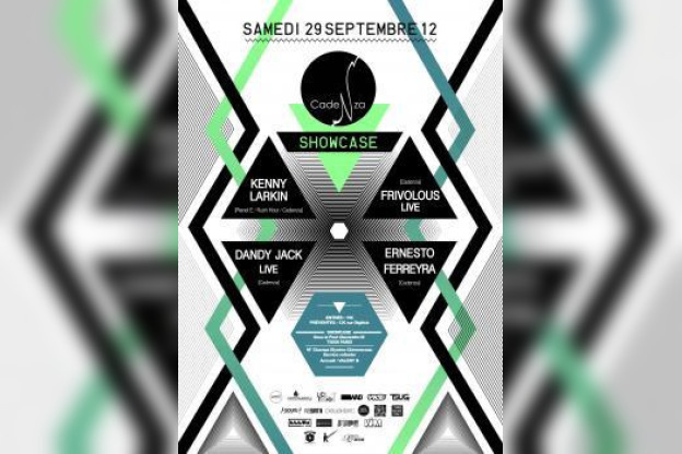 Cadenza au Showcase avec Kenny Larkin et Dandy Jack 