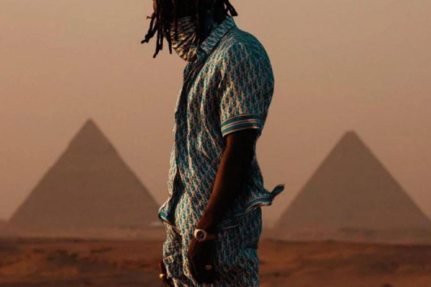 Gazo en concert à l'Accor Arena de Paris en novembre 2023