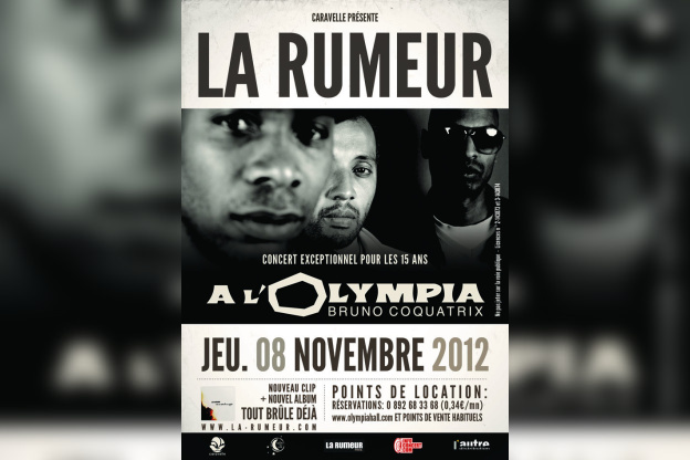 La Rumeur en concert à l’Olymipa