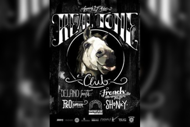 Real Tone Club au Showcase avec Delano Smith, Prosumer, Shonky et Franck Roger 