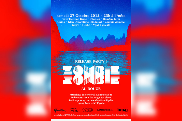 Zombie Zombie Release Party au Rouge Pigalle 