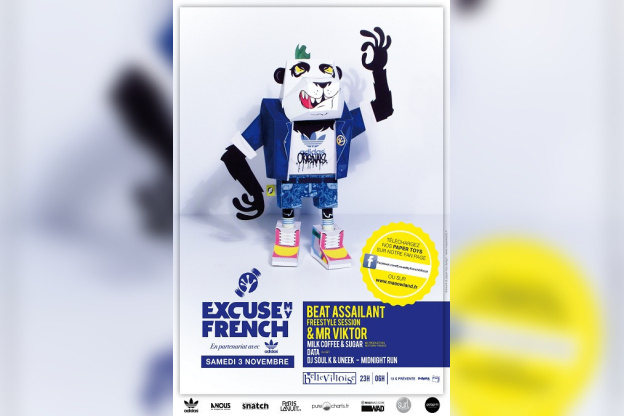 Excuse My French avec Beat Assailant à la Bellevilloise