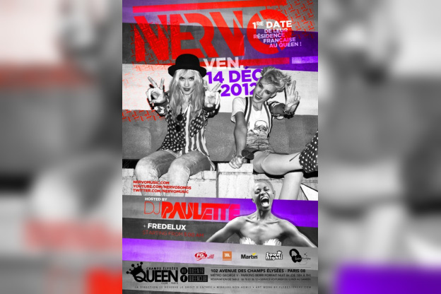 Nervo & Dj Paulette au Queen Club Paris
