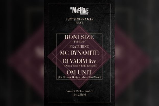 A (Big) Bass Xmas à la Machine Feat. Roni Size, Mc Dynamite, DJ Vadim