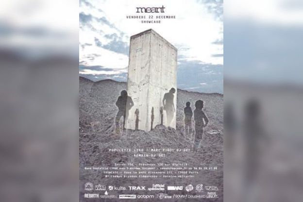 Meant Label Night au Showcase avec Populette, Marc Piñol et Remain