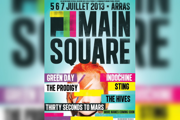 Main Square 2013 : Prodigy, Thirty Seconds to Mars et The Hives rejoignent Sting et Indochine 