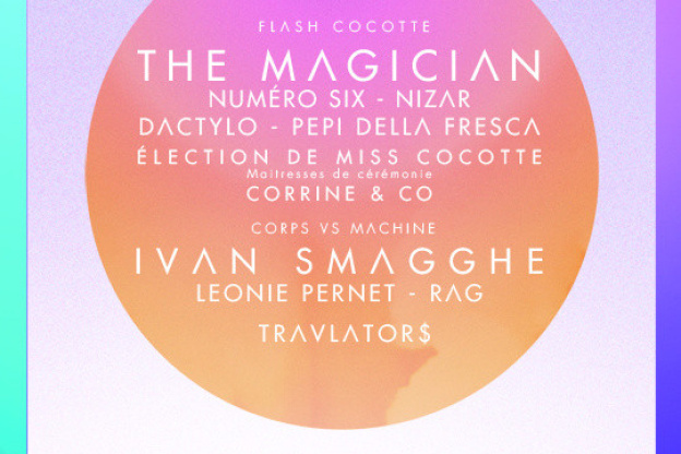 Cocotte Club à la Machine du Moulin Rouge avec The Magician 