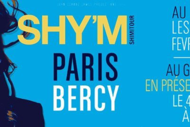 Shy'm au Grand Rex en février 2013