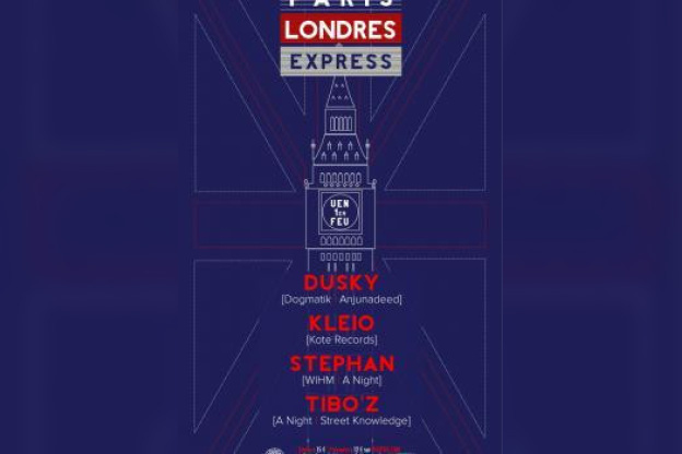 Paris-London Express au Showcase avec Dusky et Kleio