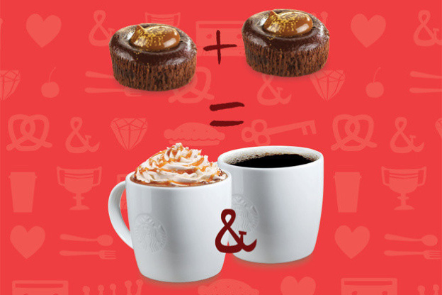 Starbucks célèbre la Saint Valentin