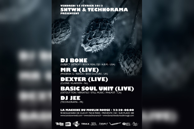 DJ Bone + Mr G + Dexter + Basic Soul Unit à la Machine du Moulin Rouge