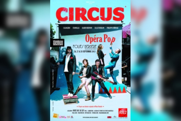 Circus en concerts aux Folies Bergère de Paris