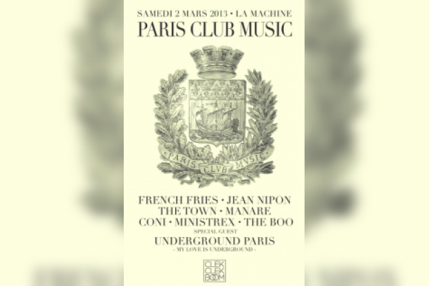 Clekclekboom presents Paris Club Music à la Machine 