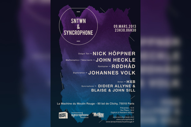 SNTWN & Syncrophone à la Machine du Moulin Rouge 