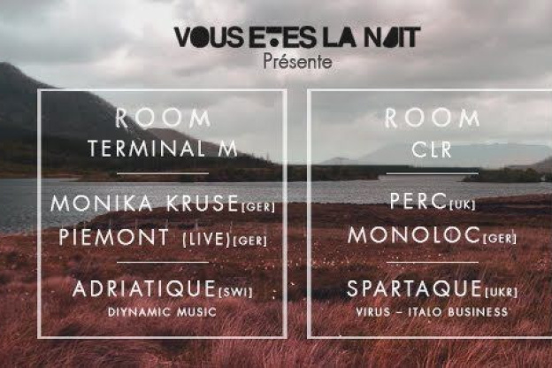Vous Etes La Nuit #3 présente à La Centrale Monika Kruse