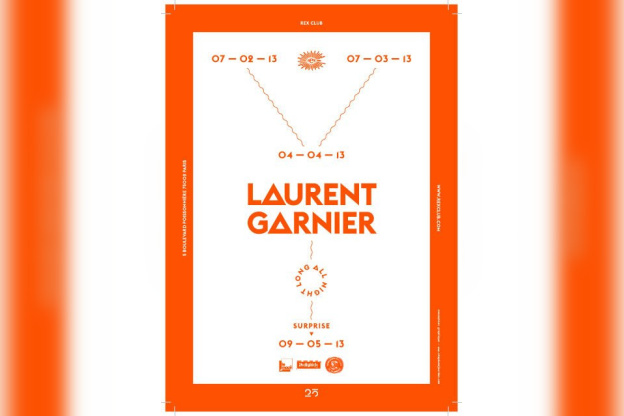 Laurent Garnier All Night Long pour les 25 ans du Rex Club 