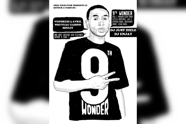 9th Wonder au Nouveau Casino