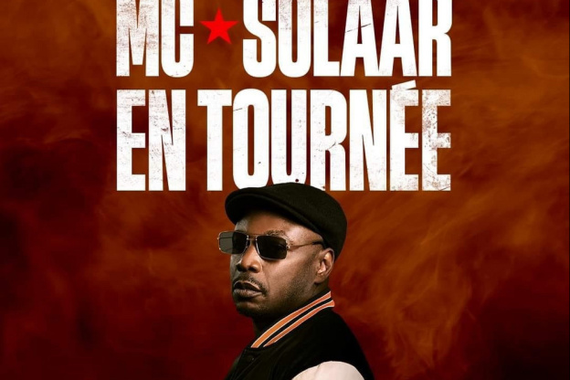 Mc Solaar en concert à l’Olympia à Paris en mars 2024