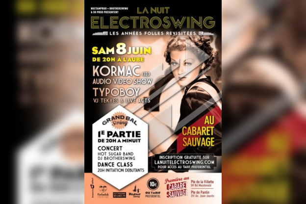 La Nuit Electroswing : les années folles revisitées au Cabaret Sauvage