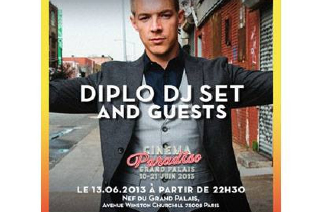Cinema Paradiso Superclub : Diplo and friends au Grand Palais