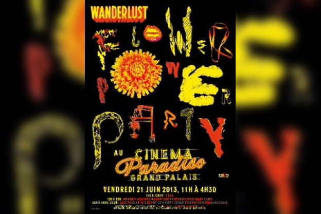 Cinema Paradiso SuperClub : The Wanderlust Flower Power Party au Grand Palais