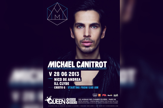 Michael Canitrot au Queen Club Paris 