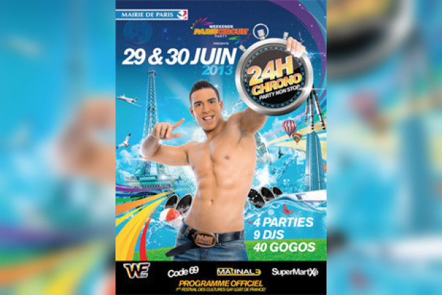 Paris Circuit Party 2013, le Festival des Cultures LGBT à Paris