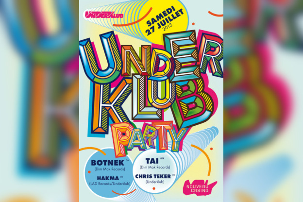Underklub au Nouveau Casino avec Botnek et Chris Tecker 