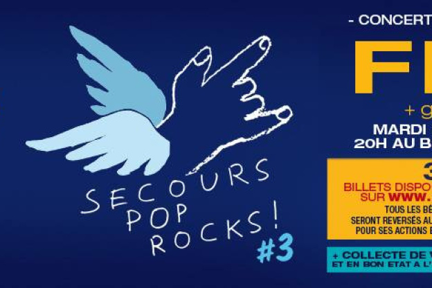 Secours Pop Rocks #3 au Bus Palladium avec FFF