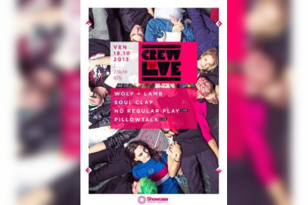 Crew Love au Showcase avec Soul Crap