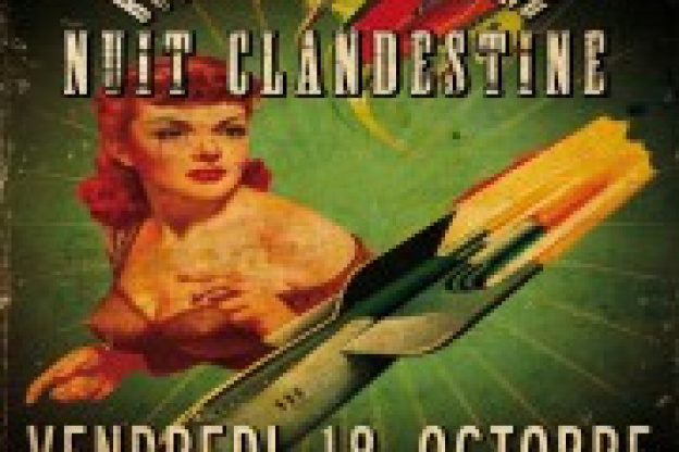 Paris Burlesque Festival 2013 à La Bellevilloise : La Nuit Clandestine