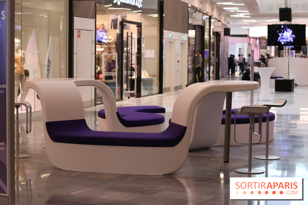 Centre Commercial Qwartz : espace détente