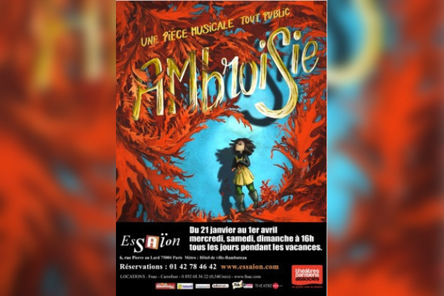 Ambroisie au théâtre de l'Essaïon : spectacle musical sur les traces de Perrault 