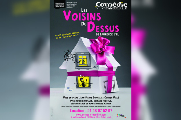 Les Voisins du dessus à la Comédie Bastille